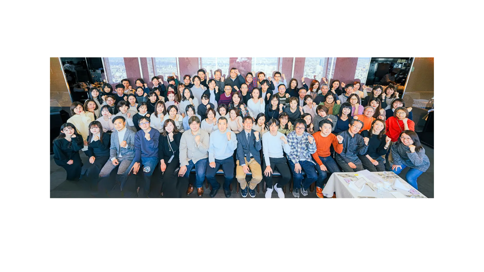 2024年のYFPクレアグループ。四谷、浦和、渋谷、立川、神田全員集合